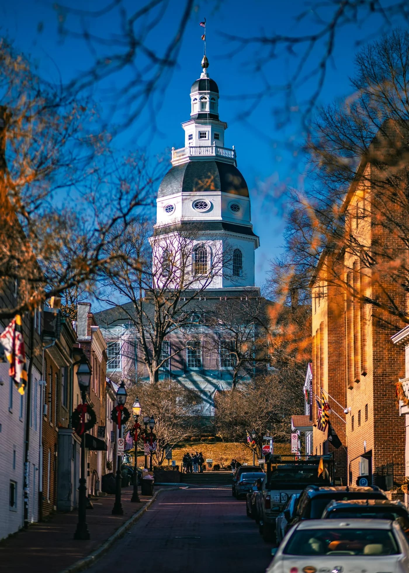 The Maryland State House in Annapolis, Maryland